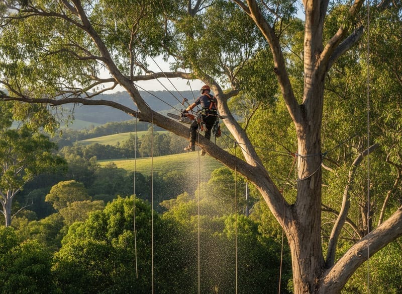 Tree Removal performed by Blue Mountains Arborist in the Blue Mountains
